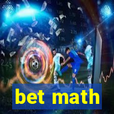 bet math