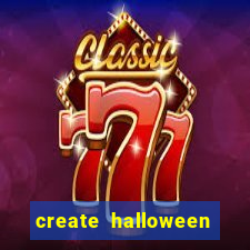 create halloween bingo card