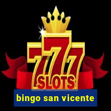 bingo san vicente