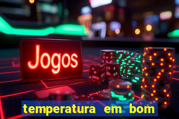 temperatura em bom jesus da lapa