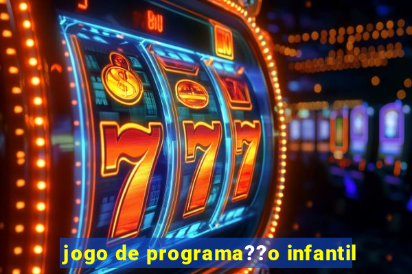 jogo de programa??o infantil