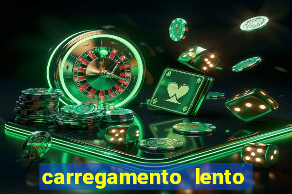 carregamento lento do aparelho