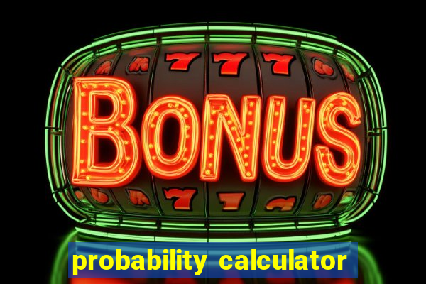 probability calculator