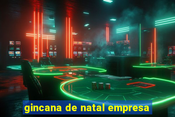 gincana de natal empresa