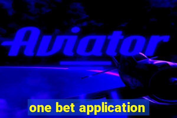 one bet application