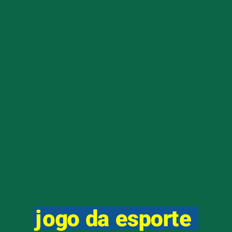 jogo da esporte