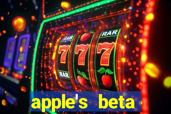 apple's beta software program