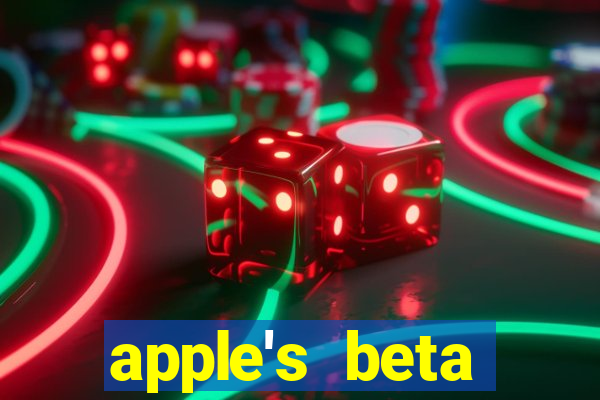 apple's beta software program