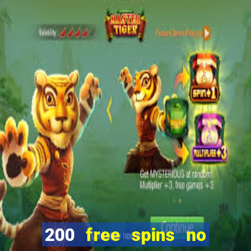 200 free spins no deposit casinos