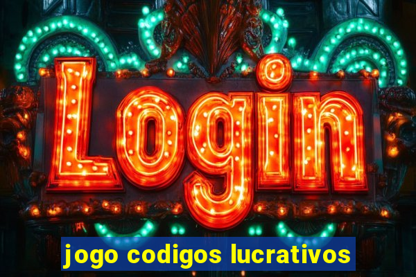 jogo codigos lucrativos