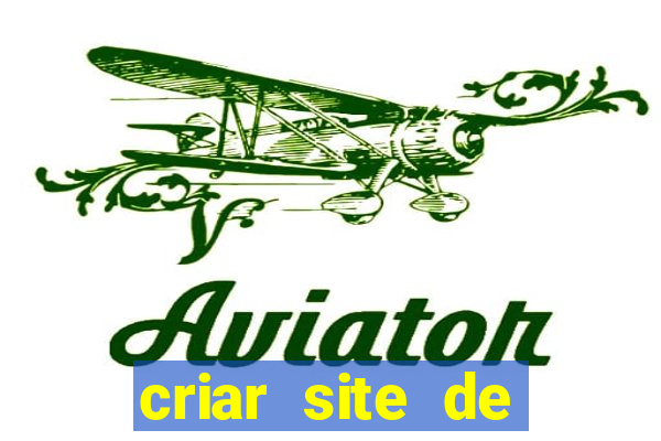 criar site de apostas gratis