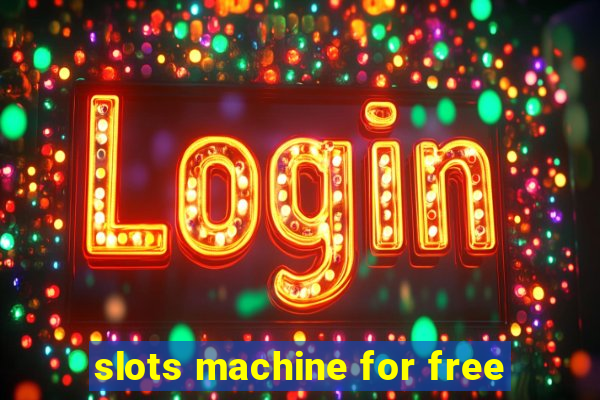 slots machine for free