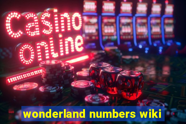 wonderland numbers wiki