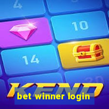 bet winner login