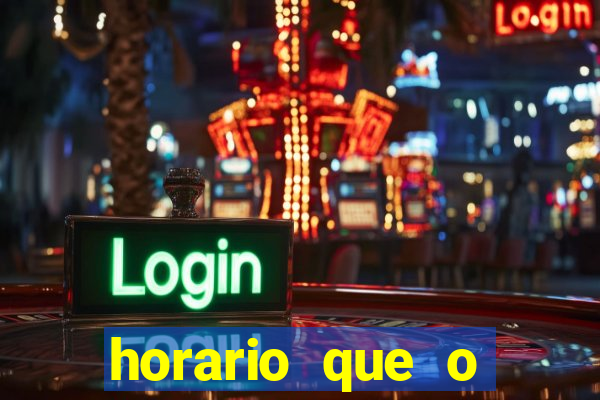 horario que o fortune tiger paga