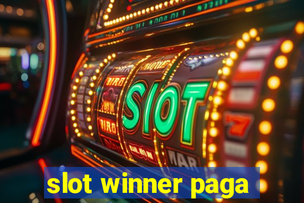 slot winner paga