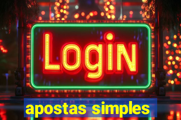 apostas simples