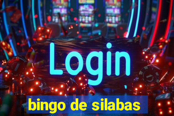 bingo de silabas