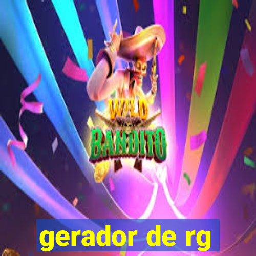 gerador de rg