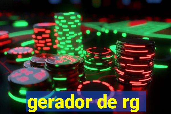 gerador de rg