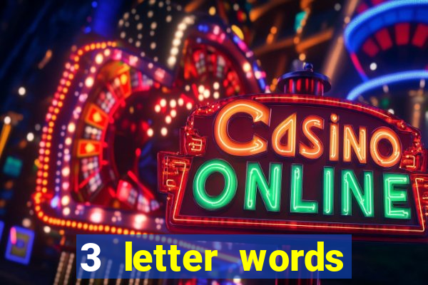 3 letter words from casino