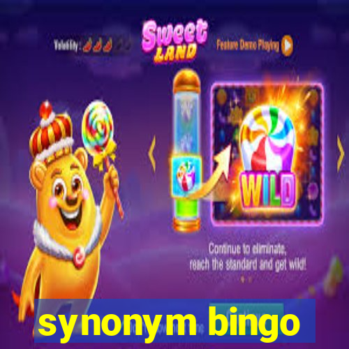 synonym bingo