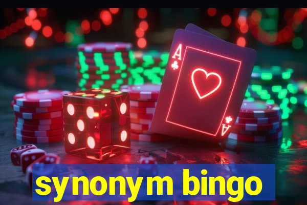 synonym bingo