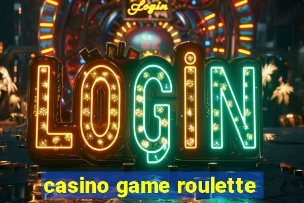 casino game roulette