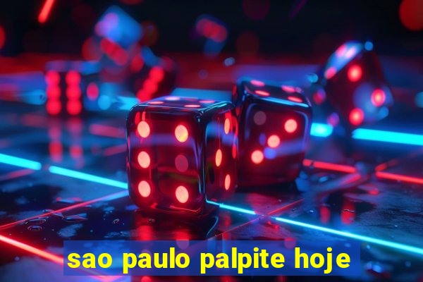 sao paulo palpite hoje