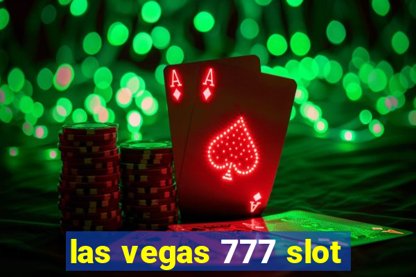 las vegas 777 slot