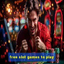 free slot games to play