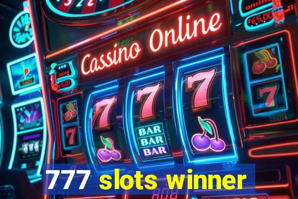 777 slots winner