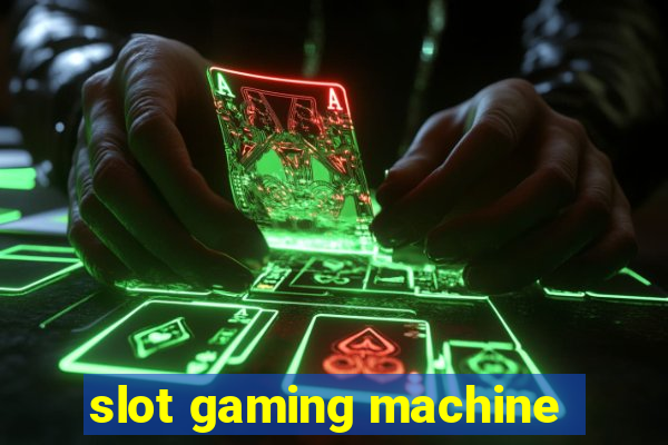 slot gaming machine