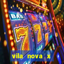 vila nova x operário palpite