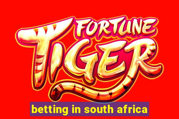 betting in south africa