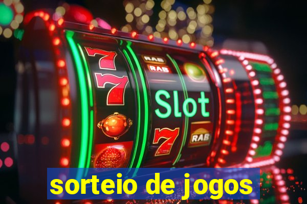 sorteio de jogos