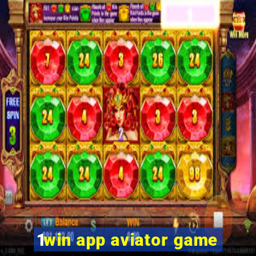 1win app aviator game