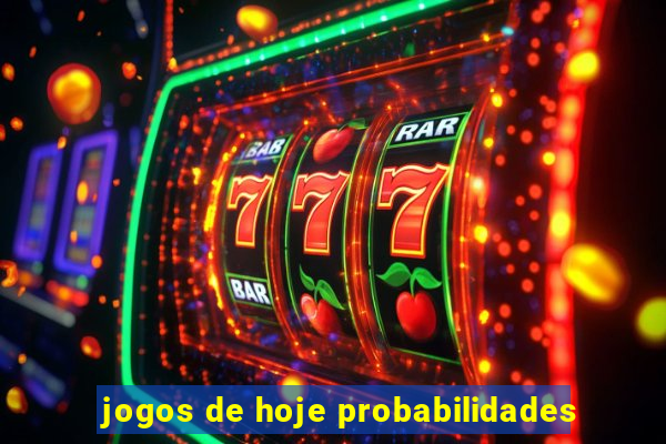 jogos de hoje probabilidades