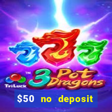 $50 no deposit mobile casino