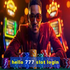 hello 777 slot login