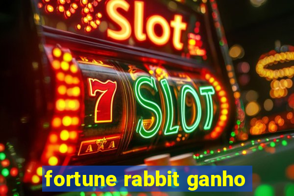 fortune rabbit ganho