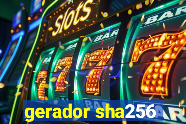 gerador sha256