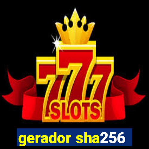 gerador sha256