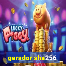 gerador sha256