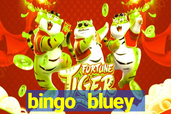 bingo bluey personajes png