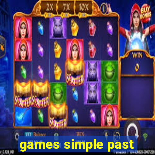 games simple past