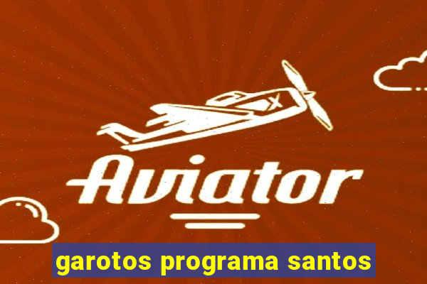 garotos programa santos