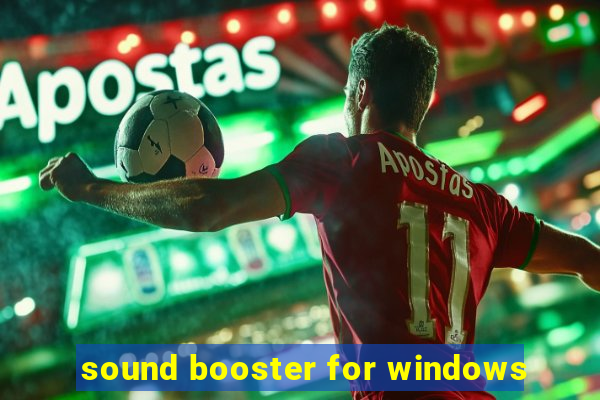 sound booster for windows