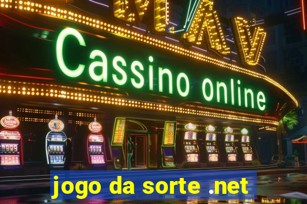 jogo da sorte .net