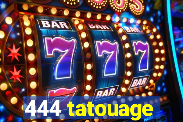 444 tatouage